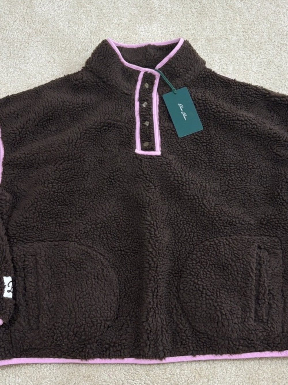 1111 fleece pullover
